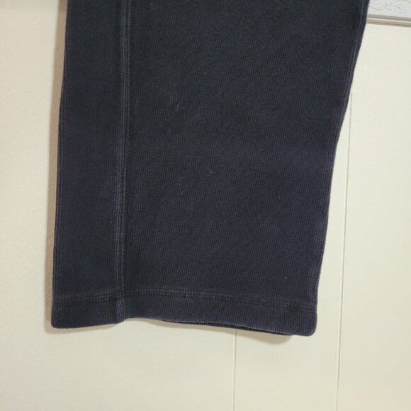 Caribbean Joe Let Go Small Black Pull On Drawstring Heavy Sweatpants - Picture 4 of 10